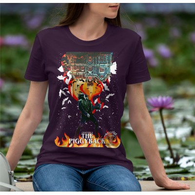 Дамска тениска Stranger Things S4 - Eddie Munson Hellfire Club